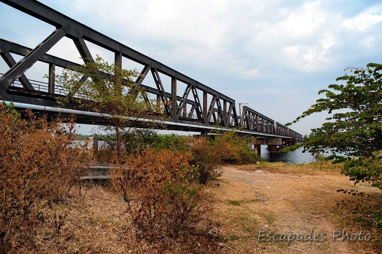 Kampot, le pont de chemin de fer 5 Kampot - Pont de chemin de fer