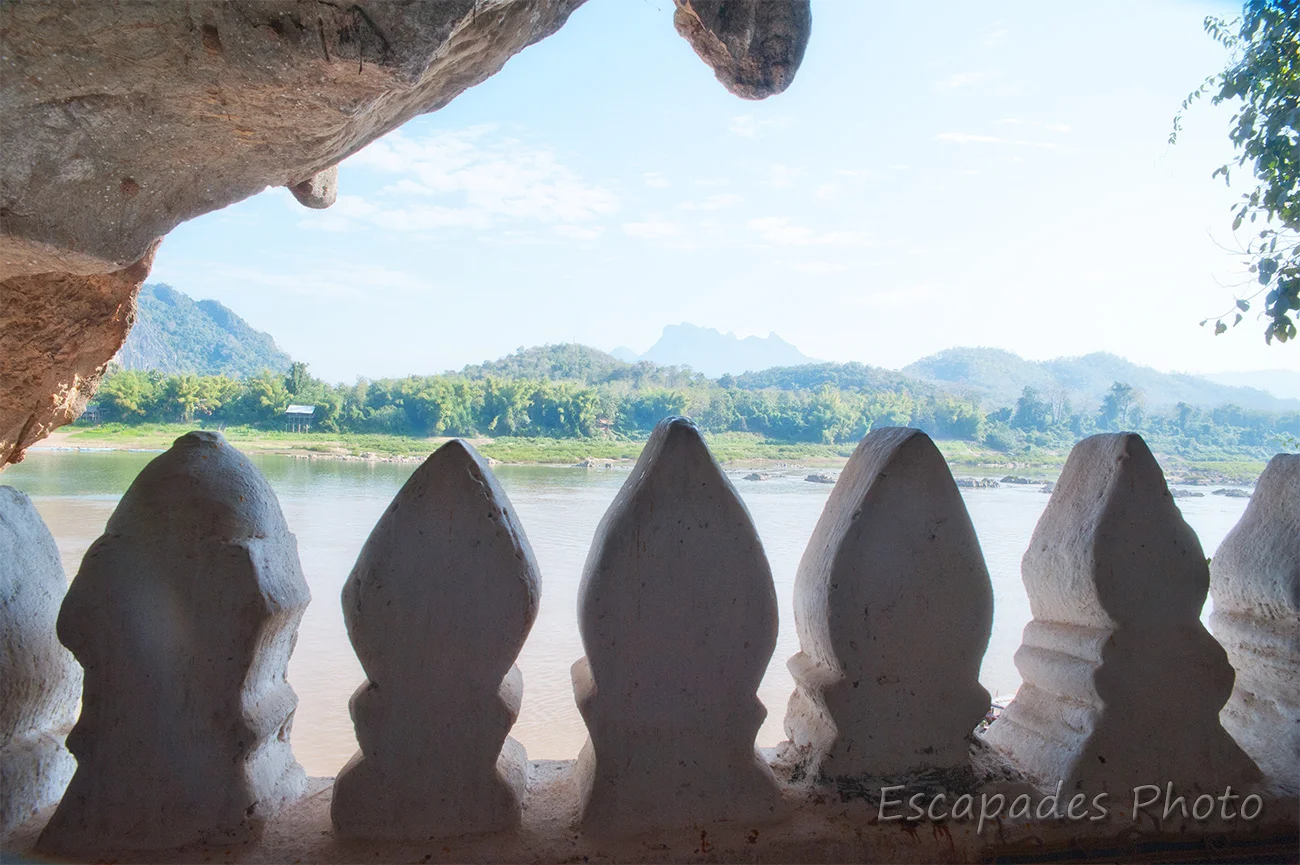 Mékong une vue des grottes de Pak Ou