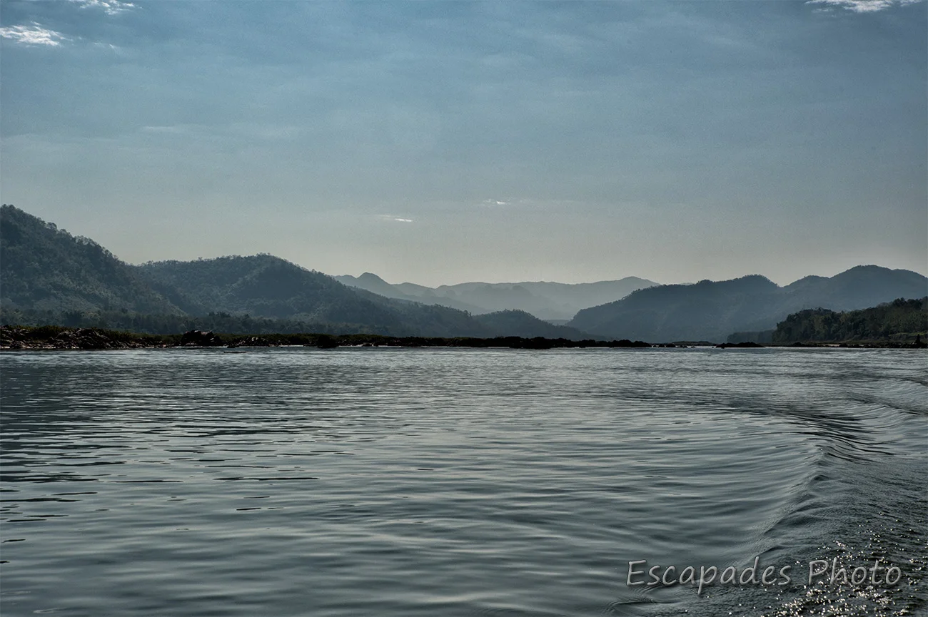 Le cours du Mékong à Pak Ou