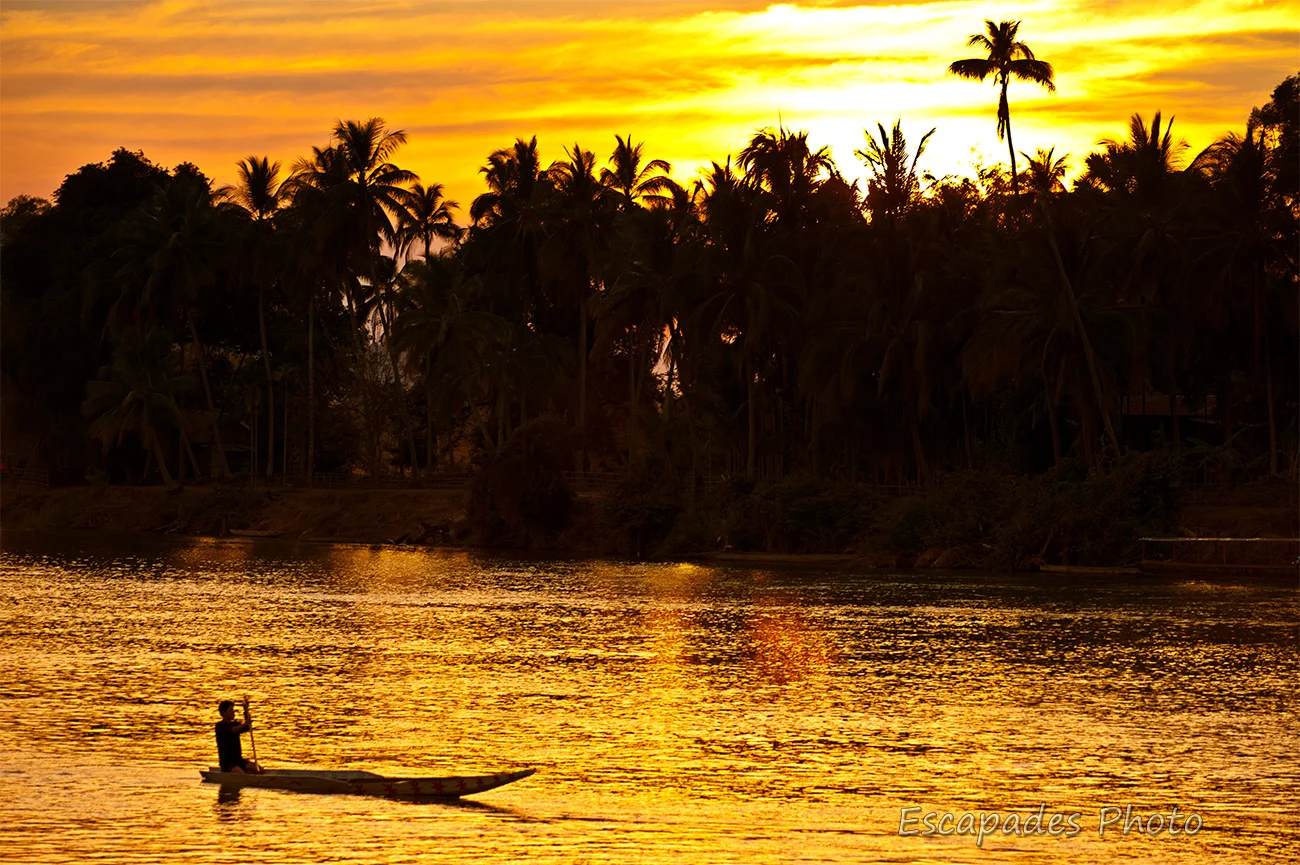 Ombres chinoises sur le Mékong - Kampong Cham