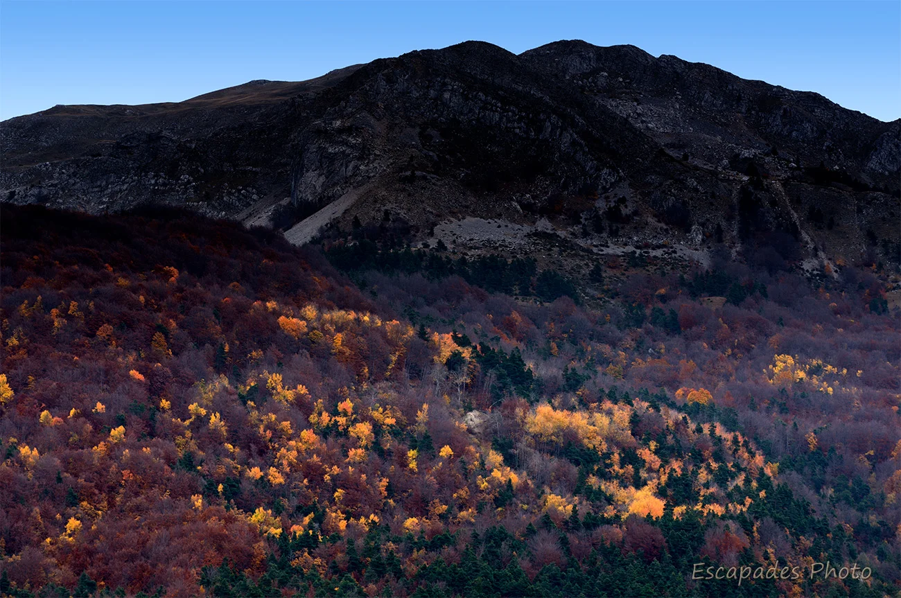 Vergons : Paysage d'automne