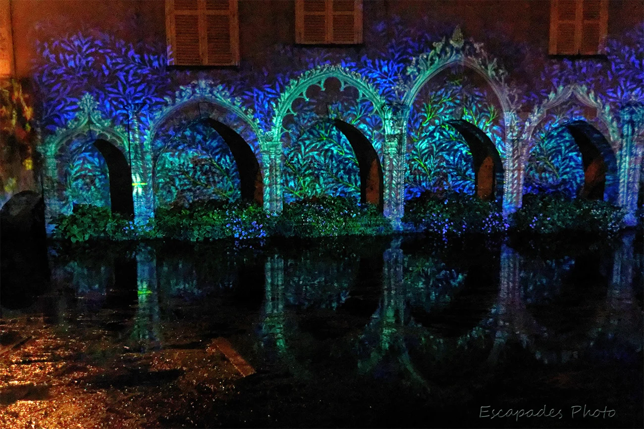 Chartres en lumière - Les scénographies au service du patrimoine 7 Arcades vers pont Saint-Hilaire