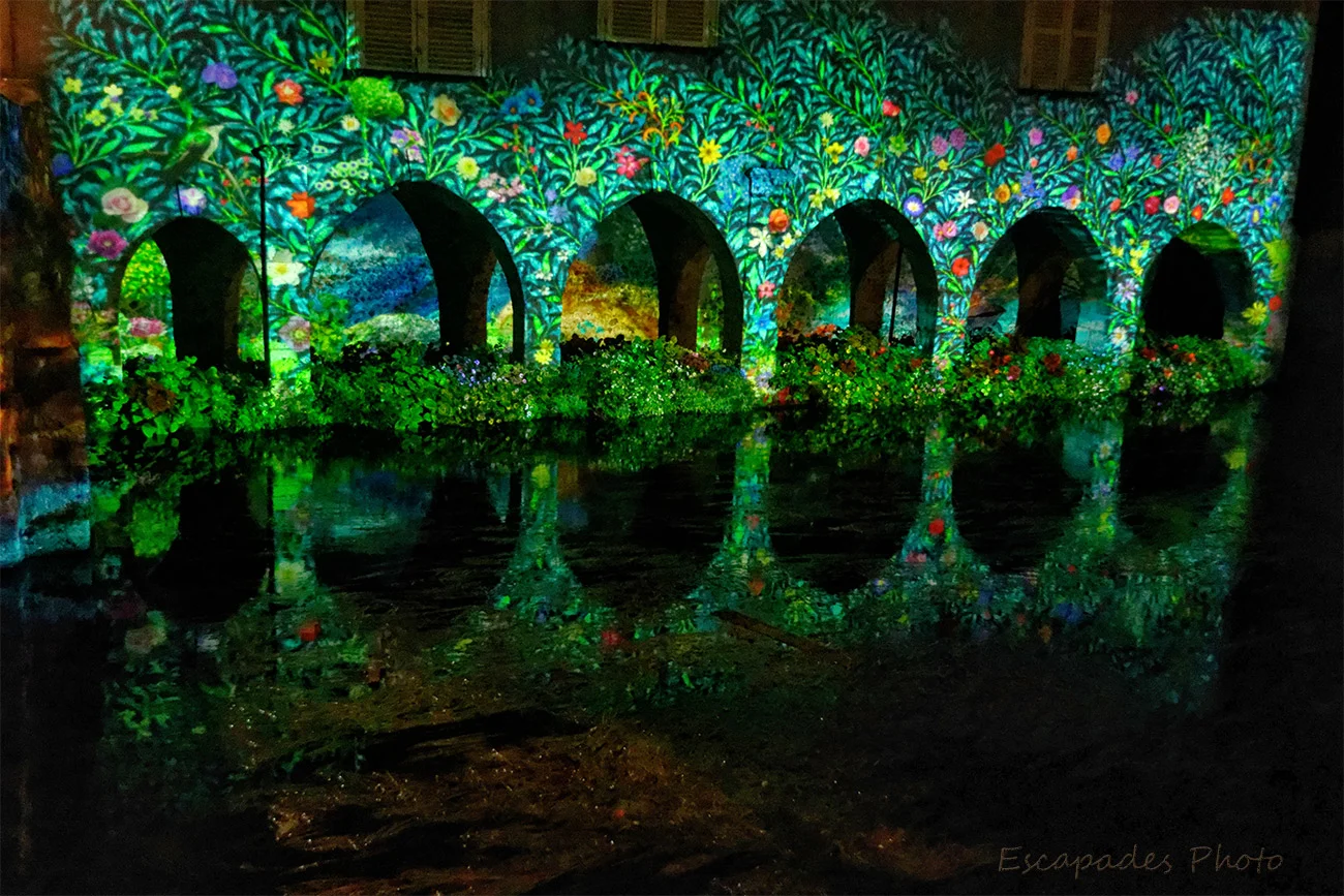 Chartres en lumière - Les scénographies au service du patrimoine 6 Scénographie - Pont Saint-Hilaire - arcades