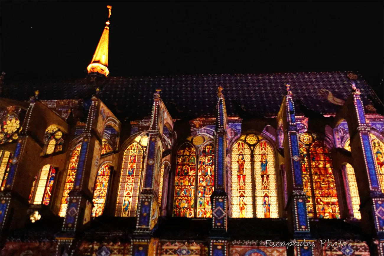 Chartres en lumière - Les scénographies au service du patrimoine 10 Eglise Saint-Pierre - Scénographie