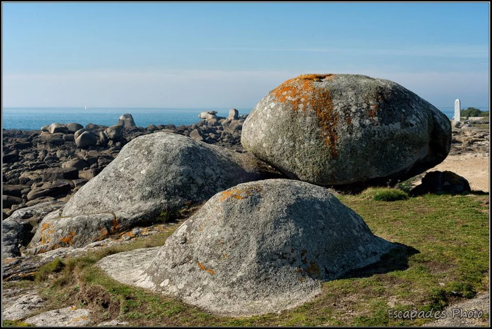 Pointe de la Jument : Les rochers et la pyramide