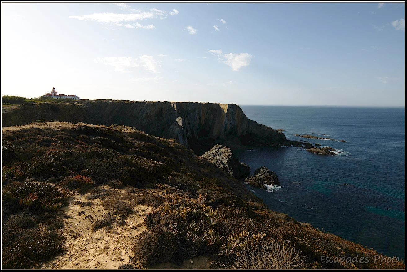Cabo Sardão site naturel au Sud Ouest de L'Alentejo 2 Cabo Sardão les falaises et le phare
