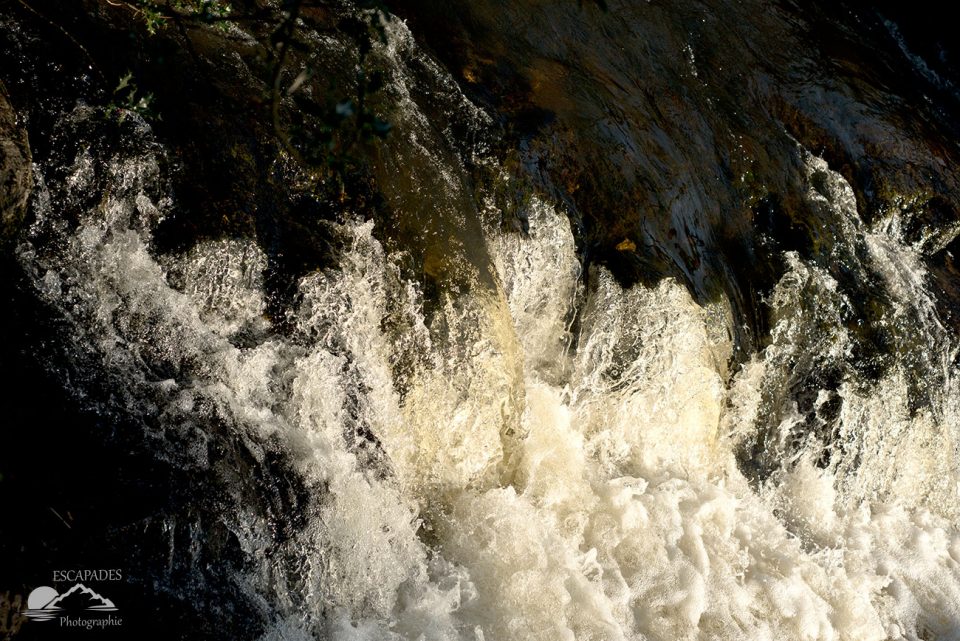 eaux tumultueuses de l'ellé